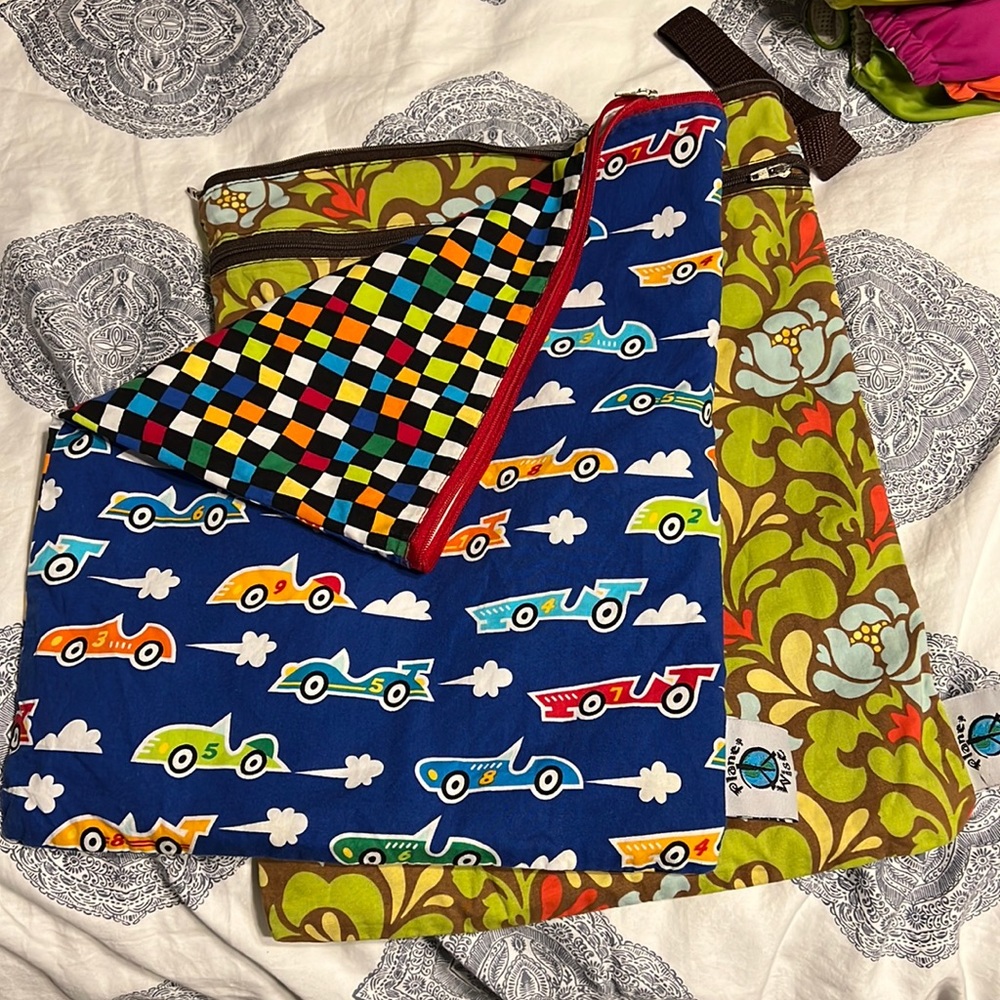 2 Planet wise wet bags
